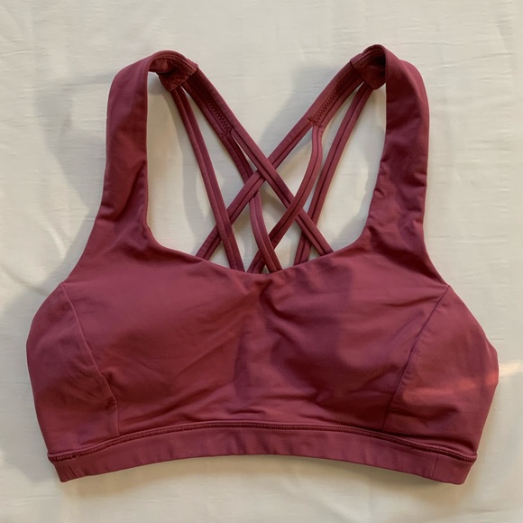 lululemon athletica Other - SOLD✖️Lululemon Misty Merlot Free to Be Serene Bra 4
